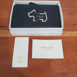 Radley London Black and Pink Wallet